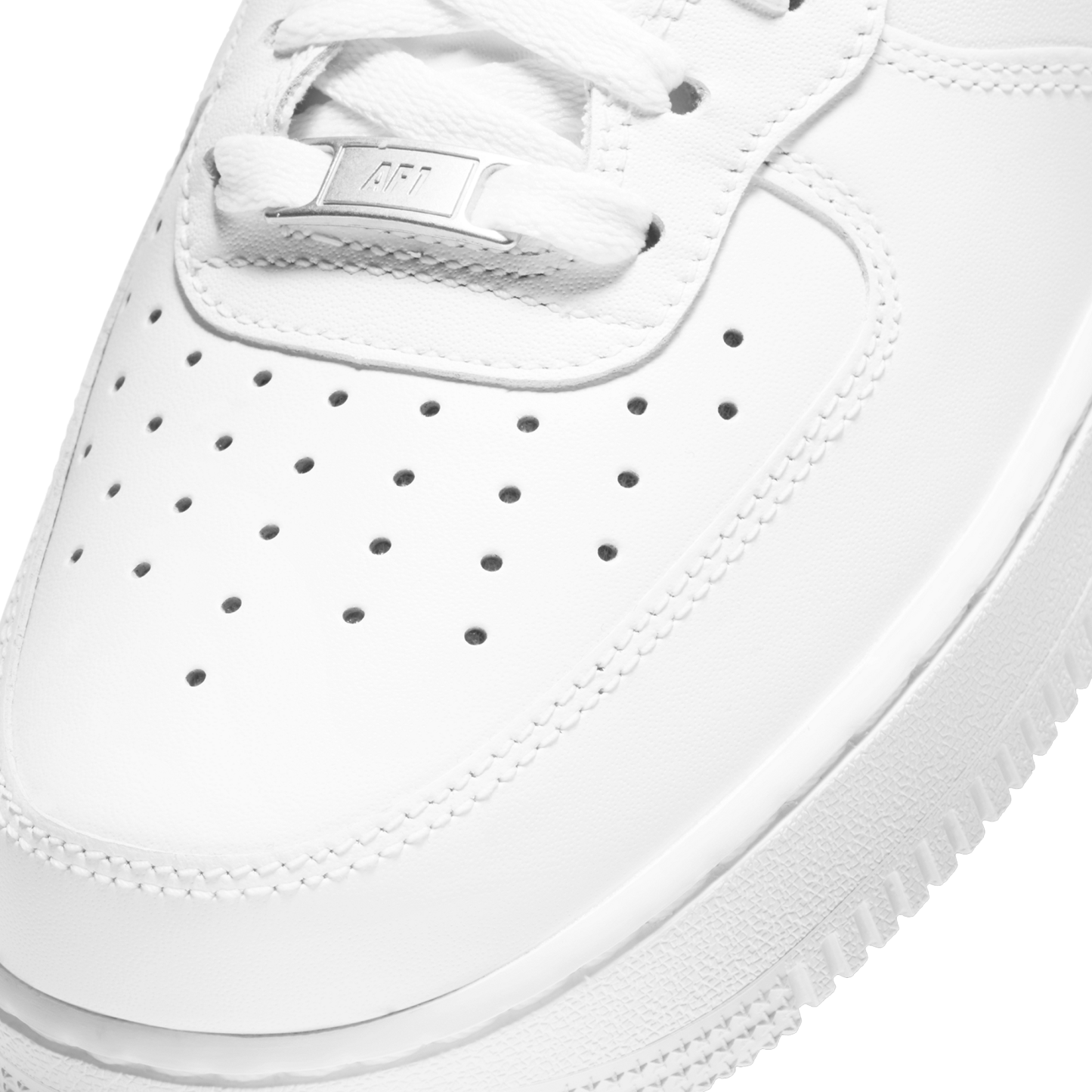 Nike Air Force 1 Mid '07 LE - White/White - Image 6