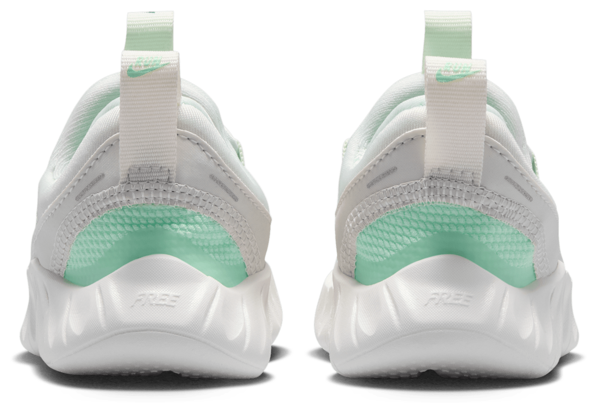 Nike Free Ride 童款 - Barely Green/Arctic Green/Bright Spruce - Image 3