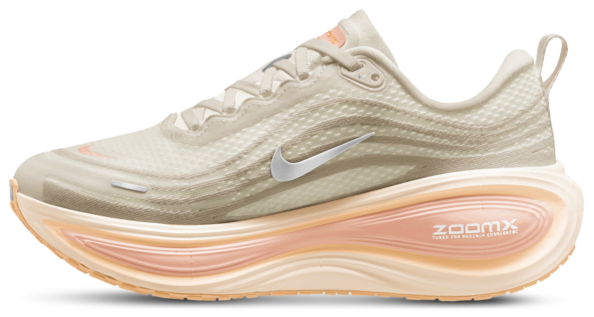 Nike Vomero Plus - Orange/White/Silver - Image 2