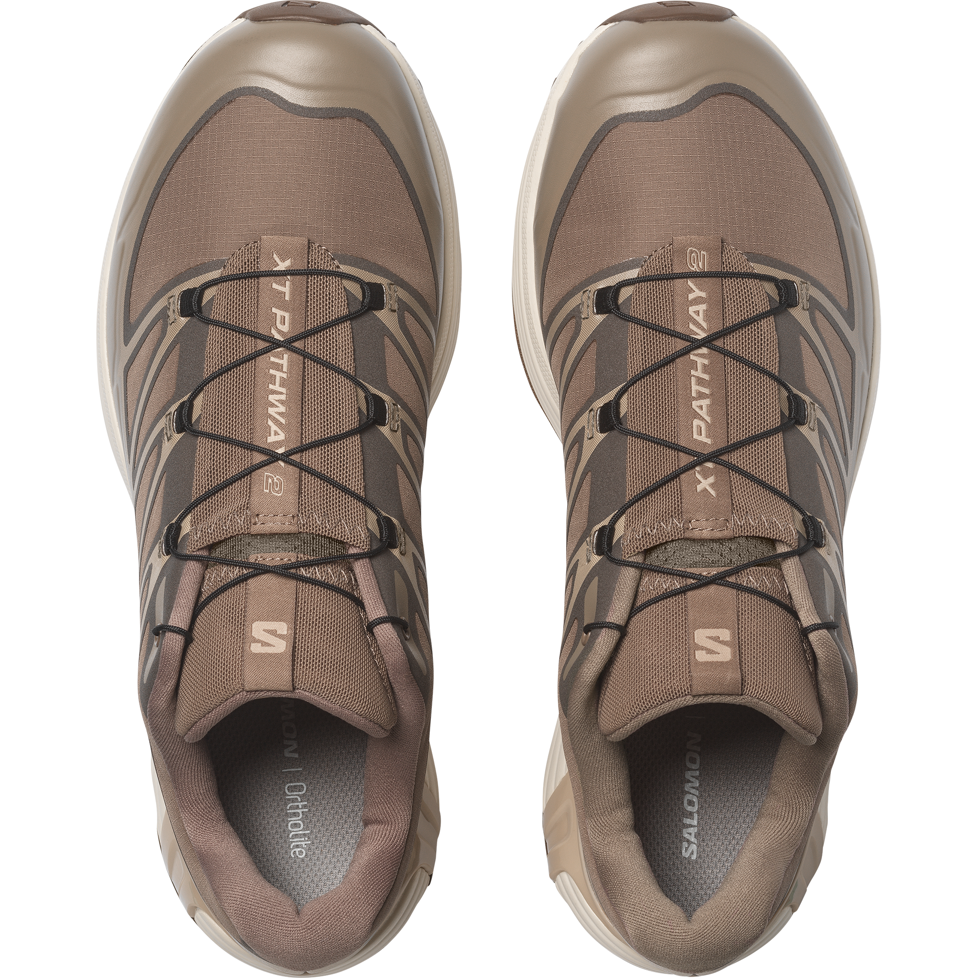 Salomon XT-PATHWAY 2 PROTECTIVE - Walnut / White Pepper / Vanilla Ice - View 2