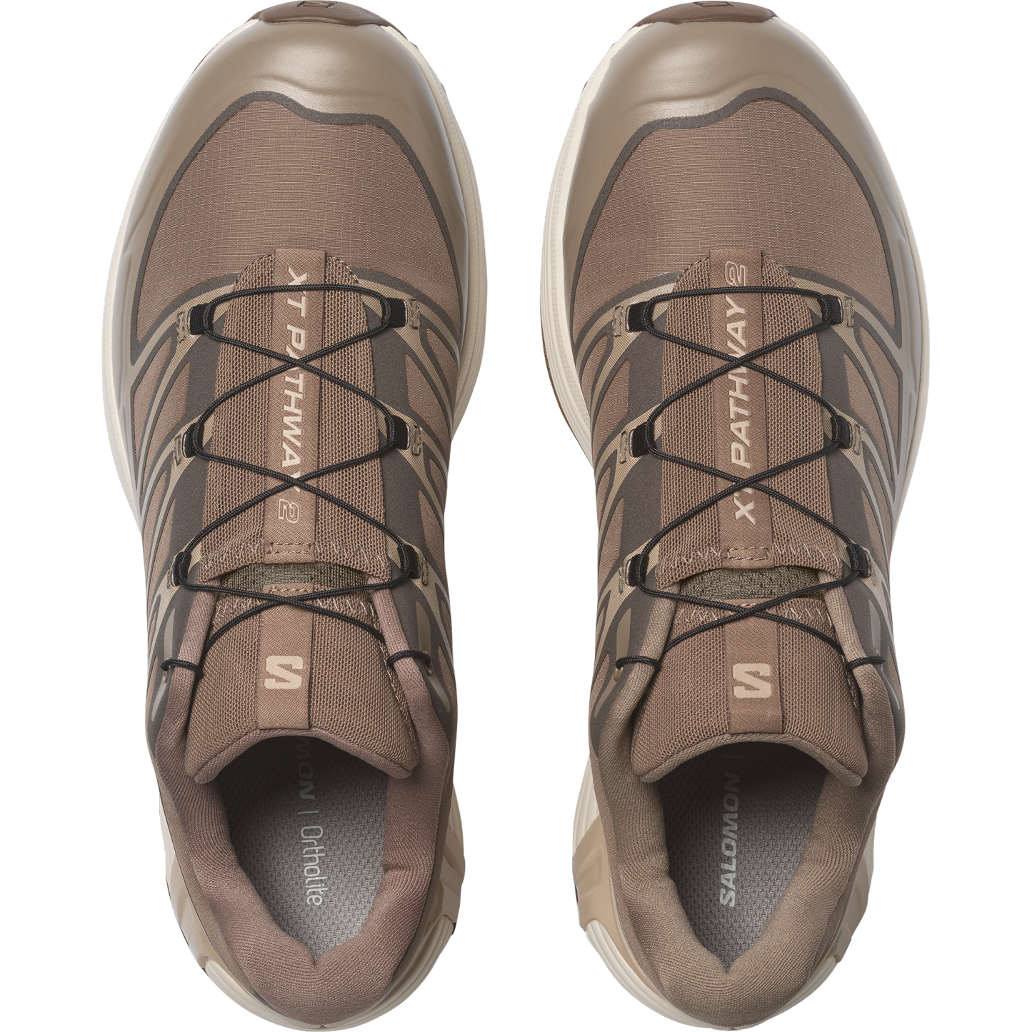 Salomon XT-PATHWAY 2 PROTECTIVE - Walnut / White Pepper / Vanilla Ice - View 2