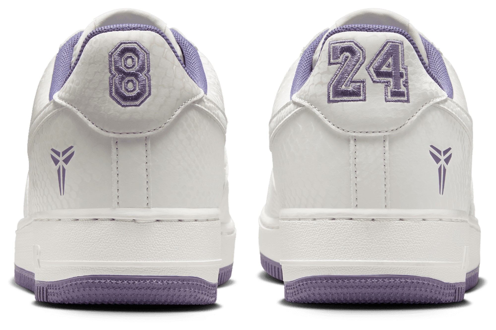 Nike Kobe Air Force 1 Low - Purple/Summit White - Image 3