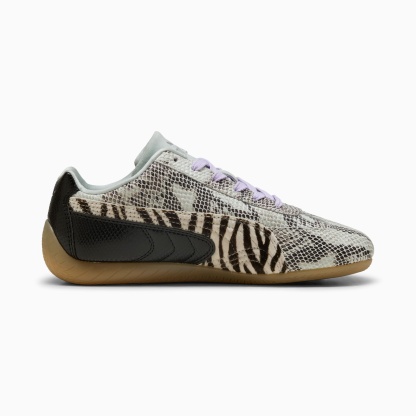 Speedcat Mixed Feel Women's Sneakers - PUMA Black-Cashew Brown-Light Lavender - 7