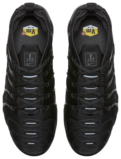 Nike Air Vapormax Plus - Black/Black/Dark Grey - Image 4