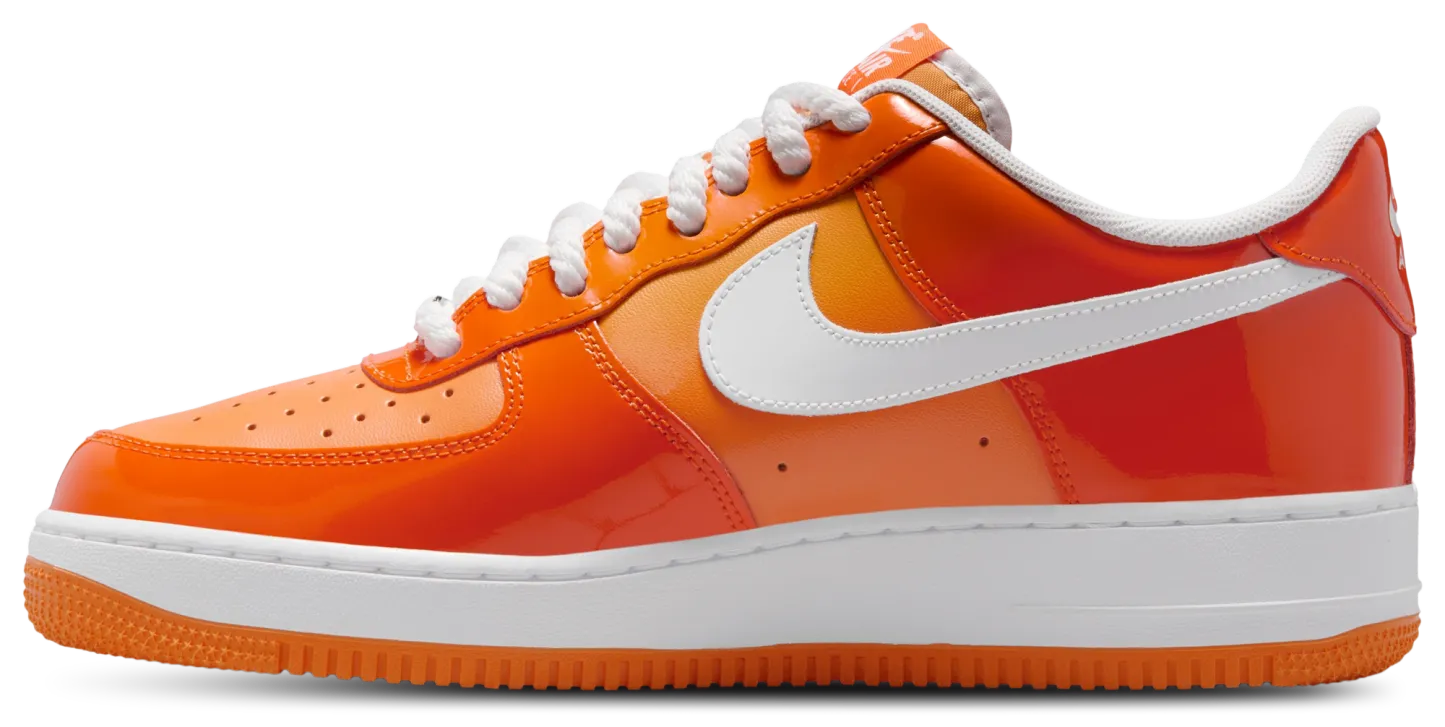 Nike Air Force 1 '07 LV8 Edge - Safety Orange/White - Image 2