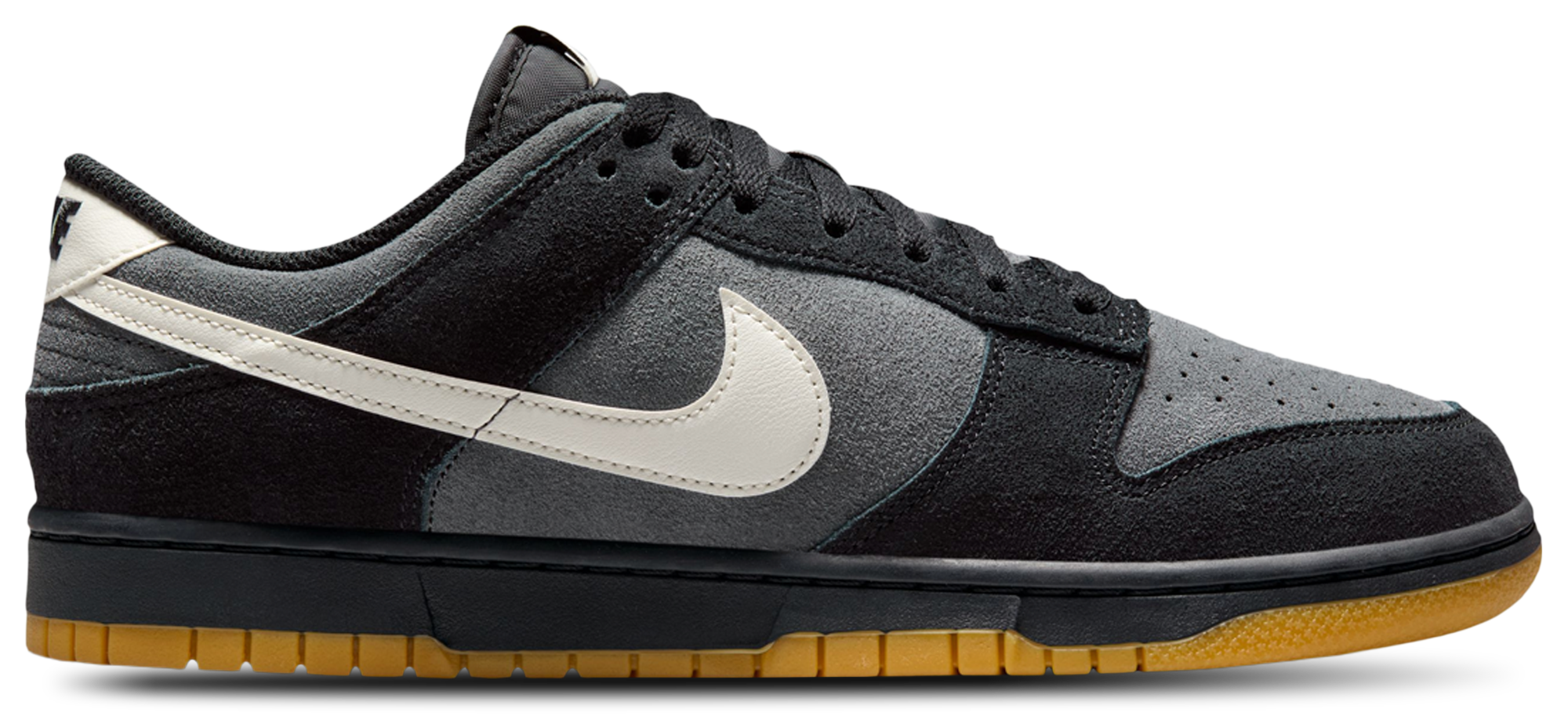 Nike Dunk Low Retro - Black/Brown/White - Image 1