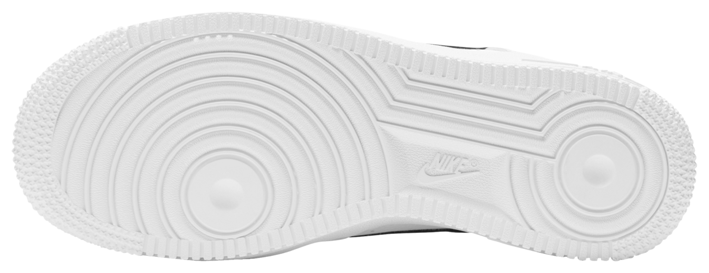 Nike Air Force 1 Low 童款 - White/Black - Image 5
