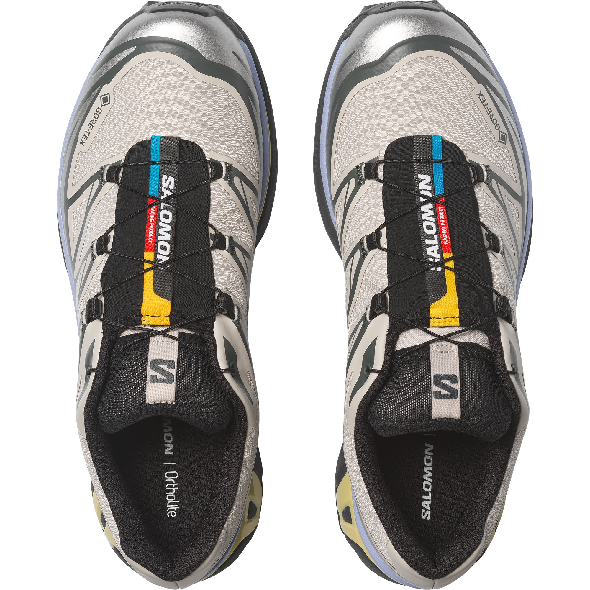 Salomon XT-6 GORE-TEX - Silver Cloud / Urban Chic / Shadow Green - View 4