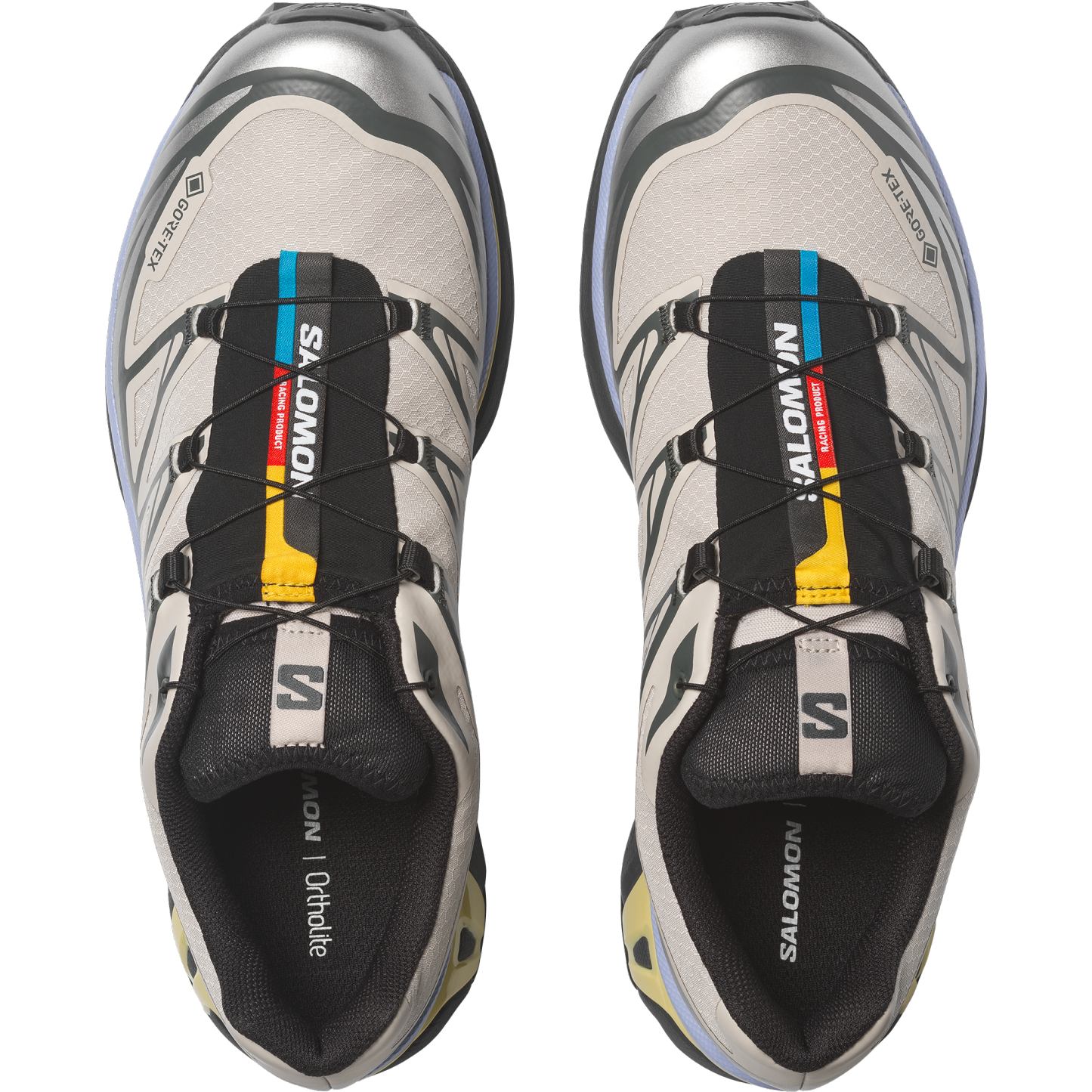 Salomon XT-6 GORE-TEX - Silver Cloud / Urban Chic / Shadow Green - View 4
