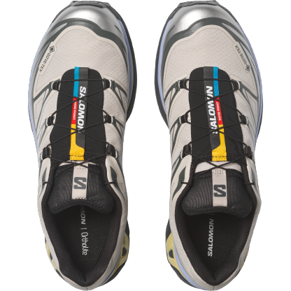 Salomon XT-6 GORE-TEX - Silver Cloud / Urban Chic / Shadow Green - View 4