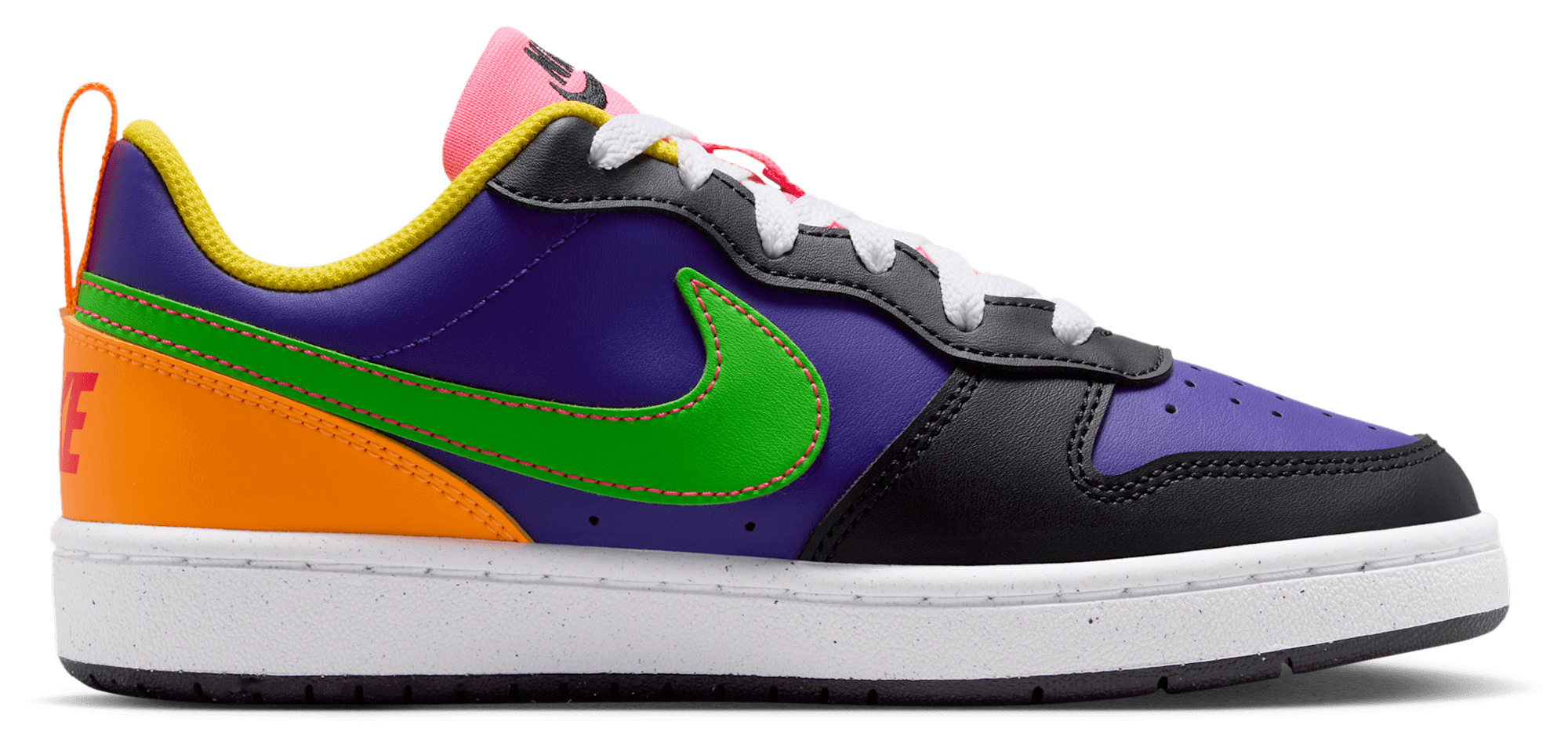 Nike Court Borough Low Recraft 童款 - Court Purple/Green Strike/Court Purple - Image 1