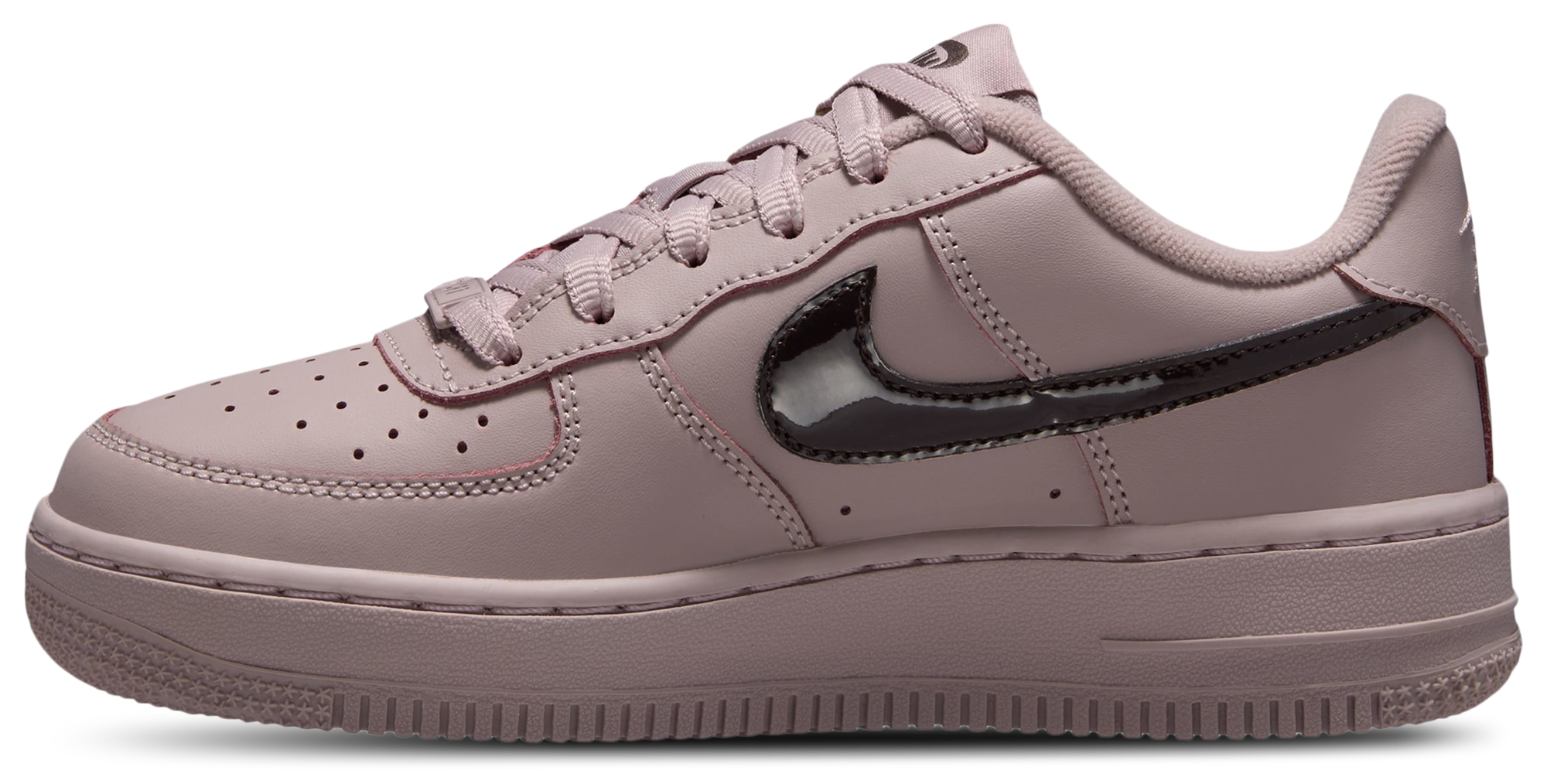 Nike Air Force 1 LV8 2 童款 - Brown/Pink - Image 2