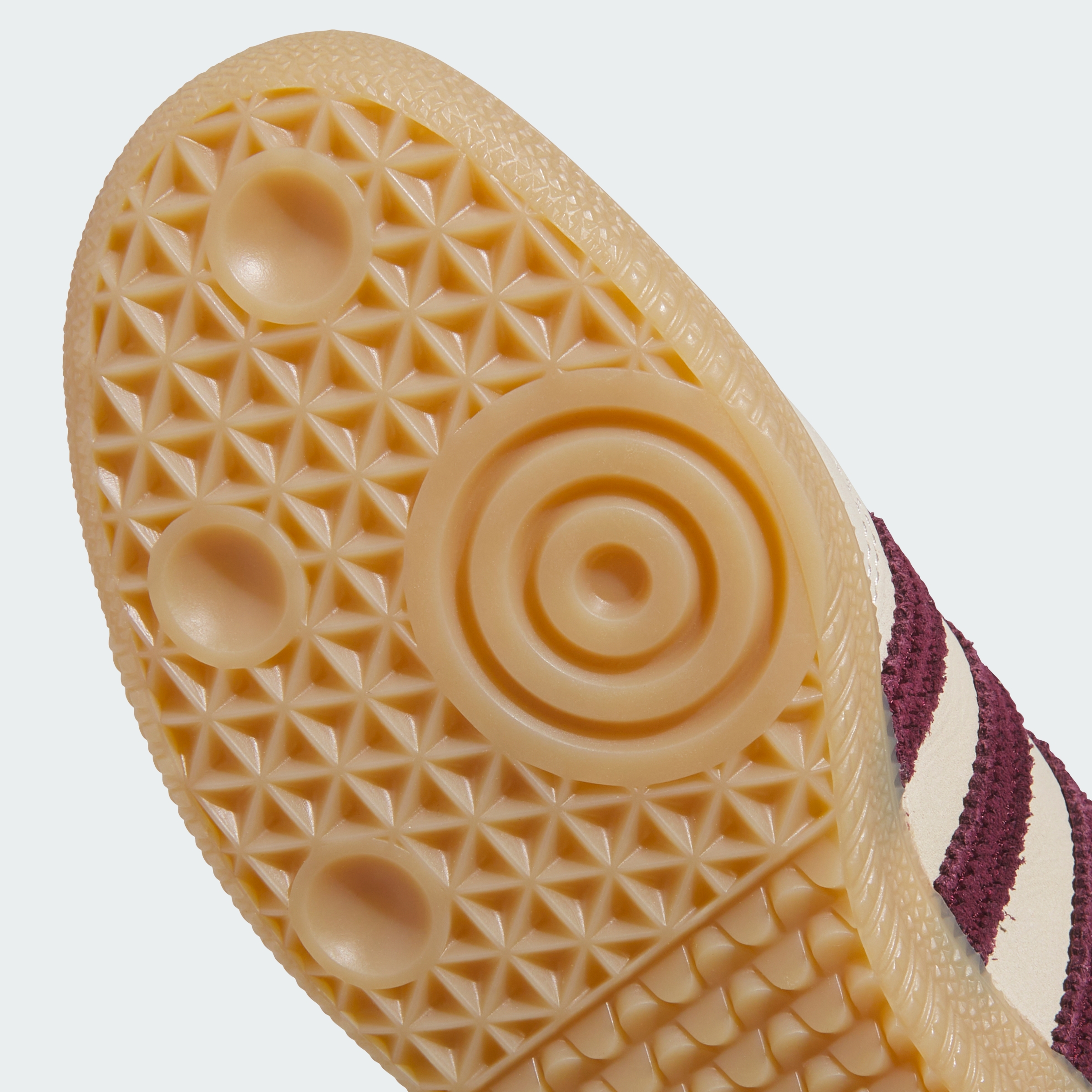 adidas SAMBA OG SHOES - Wonder White / Maroon / Frozen Turbo - View 10