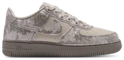 Nike Air Force 1 Low 童款 - Green/Lt Army/Dark Grey - Image 1