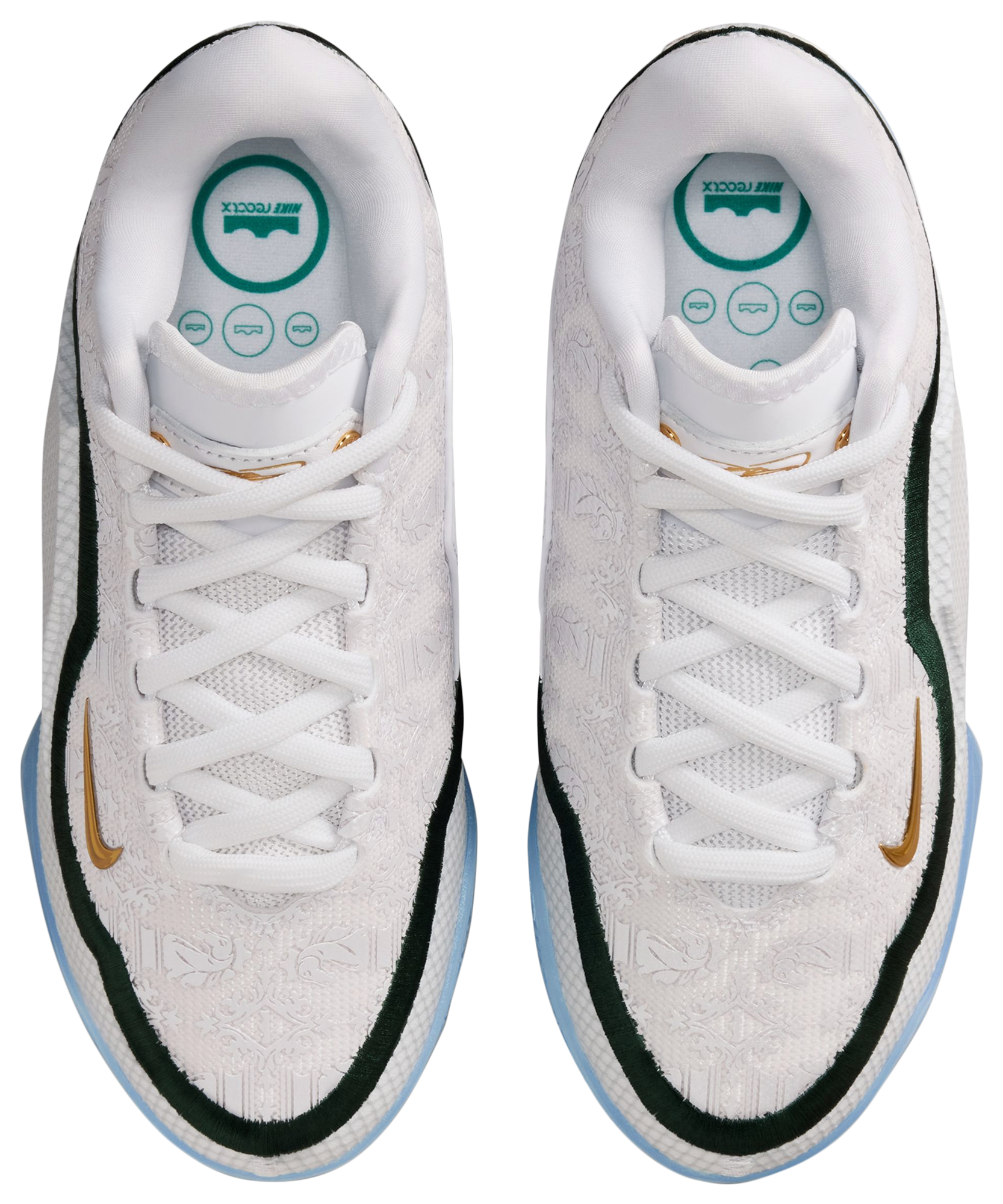 Nike LeBron XXIII 童款 - White/Stadium Green/Smoke Grey - Image 4
