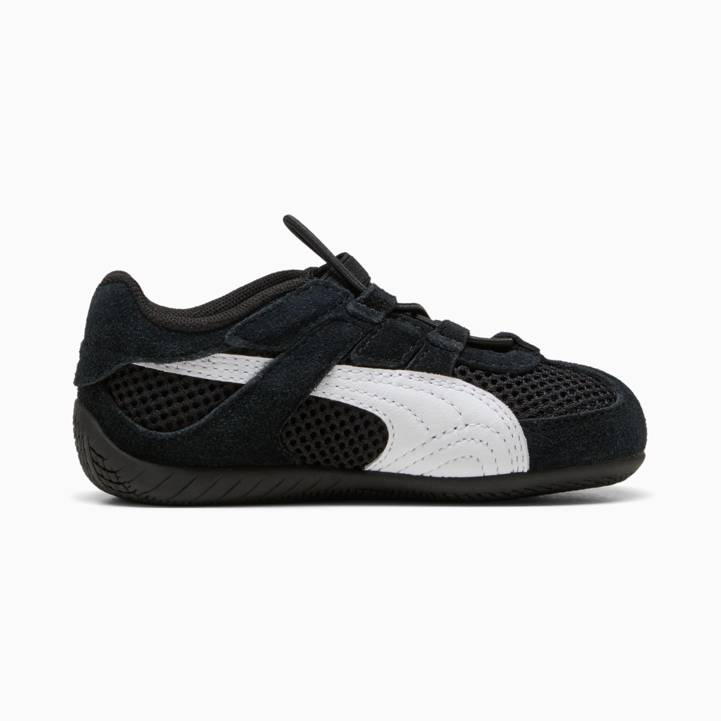 Speedcat Go Toddlers' Easy On Sneakers - PUMA Black-PUMA White - 5