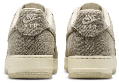 Nike Air Force 1 Low LE - Tan/Silver/Tan - Image 3