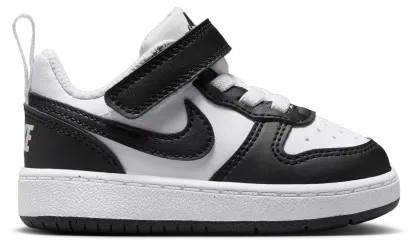 Nike Court Borough Low Recraft 童款 - White/Black - Image 1