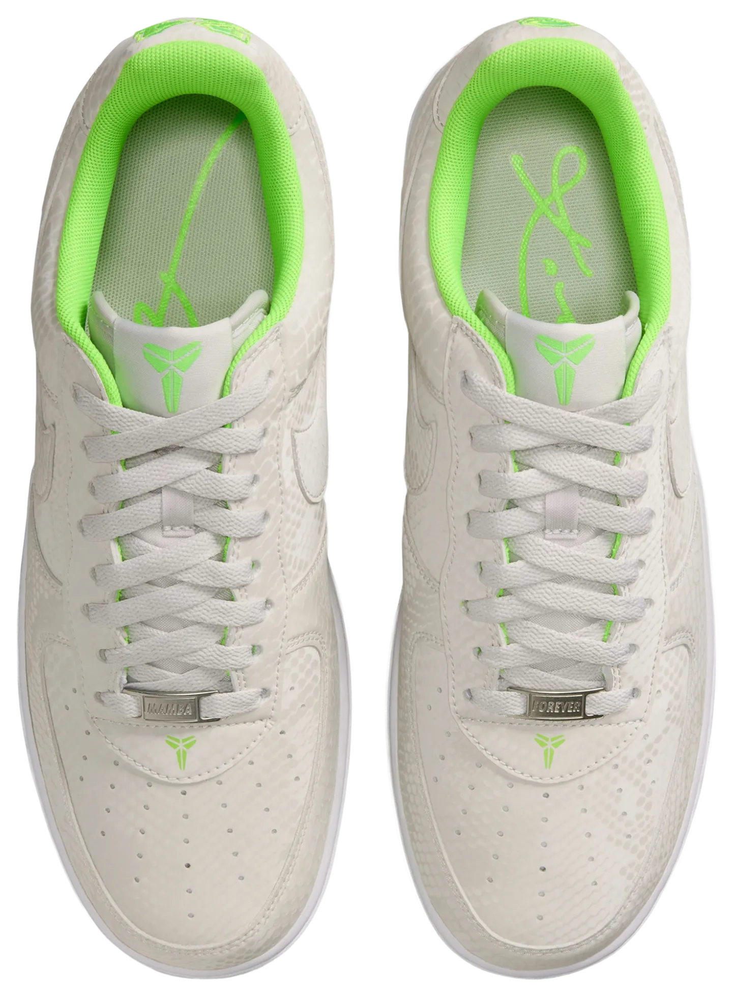 Nike Kobe Air Force 1 Low - Vast Grey/Green - Image 4