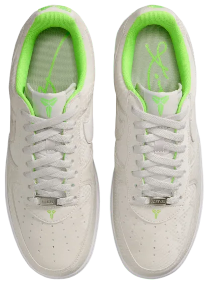 Nike Kobe Air Force 1 Low - Vast Grey/Green - Image 4
