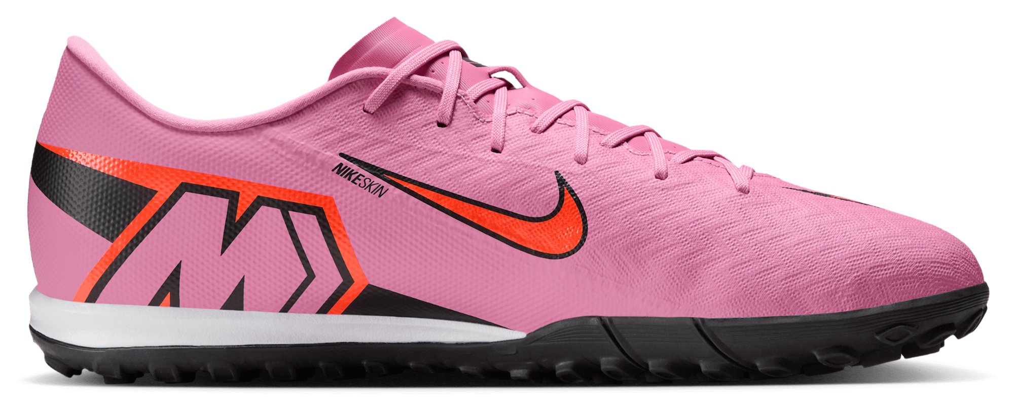 Nike Zoom Vapor 16 Academy TF - Magic Flamingo/Black/Total Crimson - Image 1