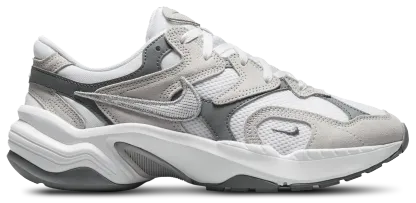 Nike AL8 - White/Metallic Silver/Smoke Grey - Image 1