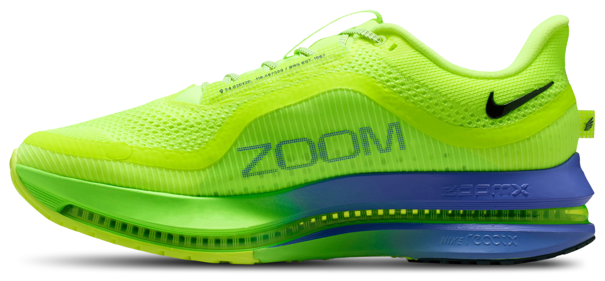 Nike Pegasus Premium - Volt Ice/Black Spruce/Lime Blast - Image 2