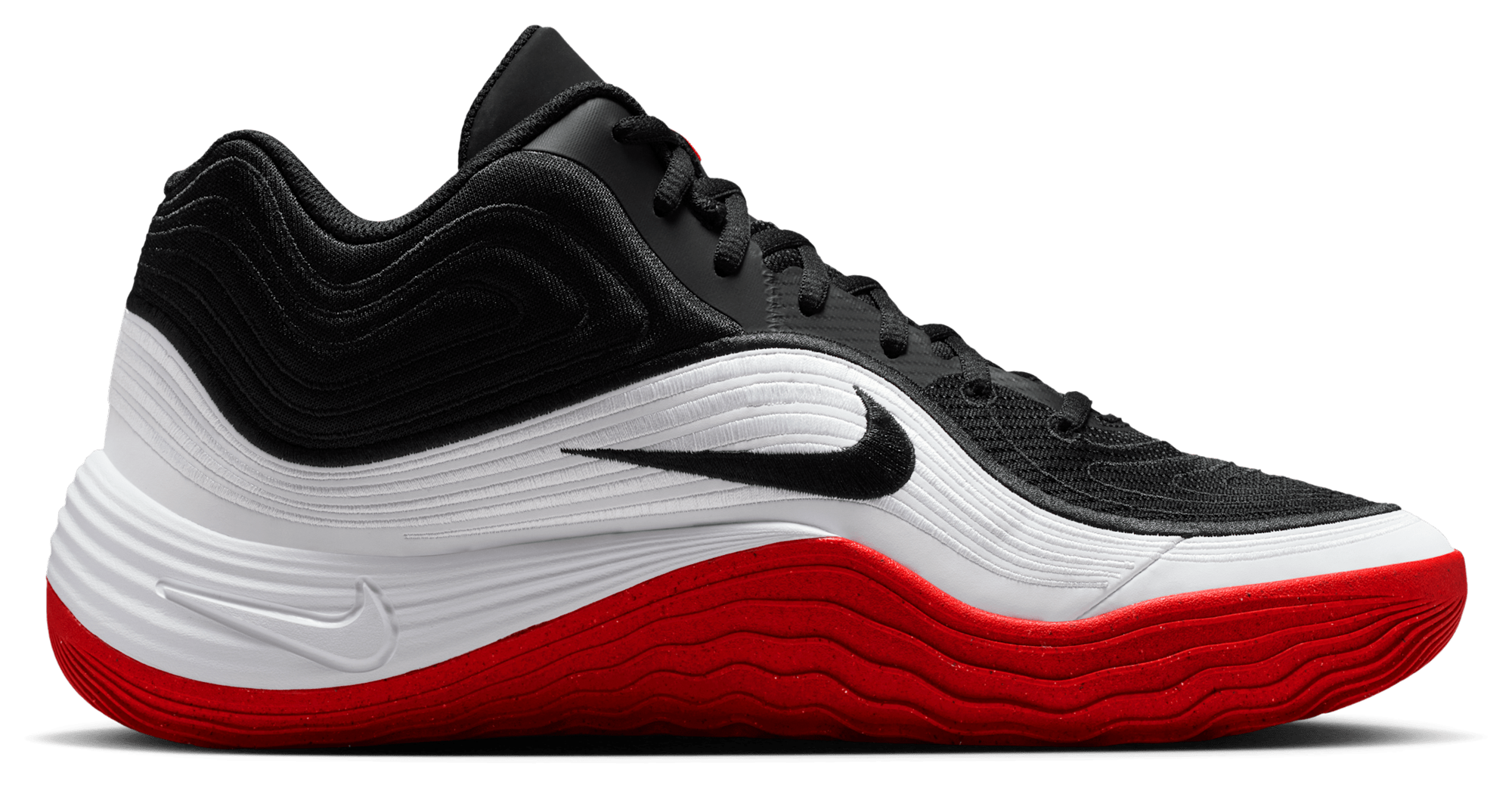 Nike Precision 8 Mid - Black/University Red/White - Image 1