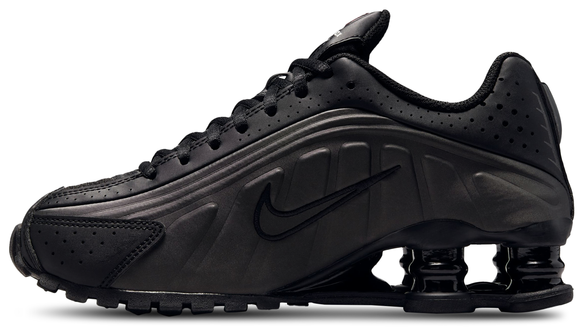 Nike Shox R4 童款 - Black/Black - Image 2