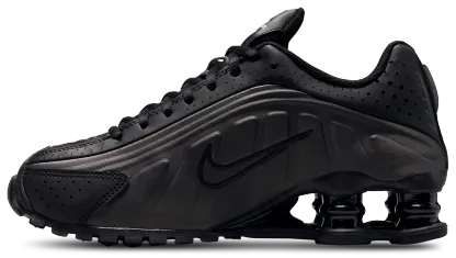 Nike Shox R4 童款 - Black/Black - Image 2