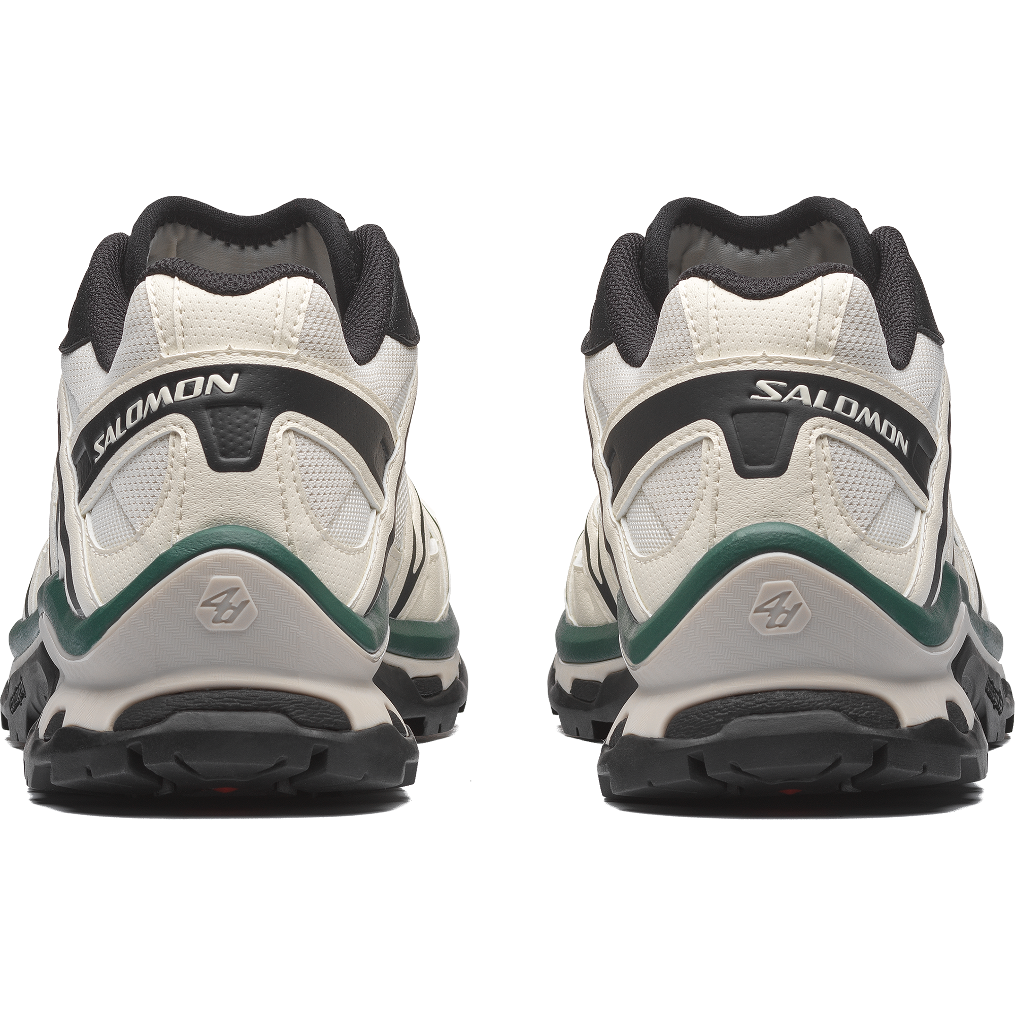 Salomon XT-QUEST - Vanilla Ice / Black / Bistro Green - View 4
