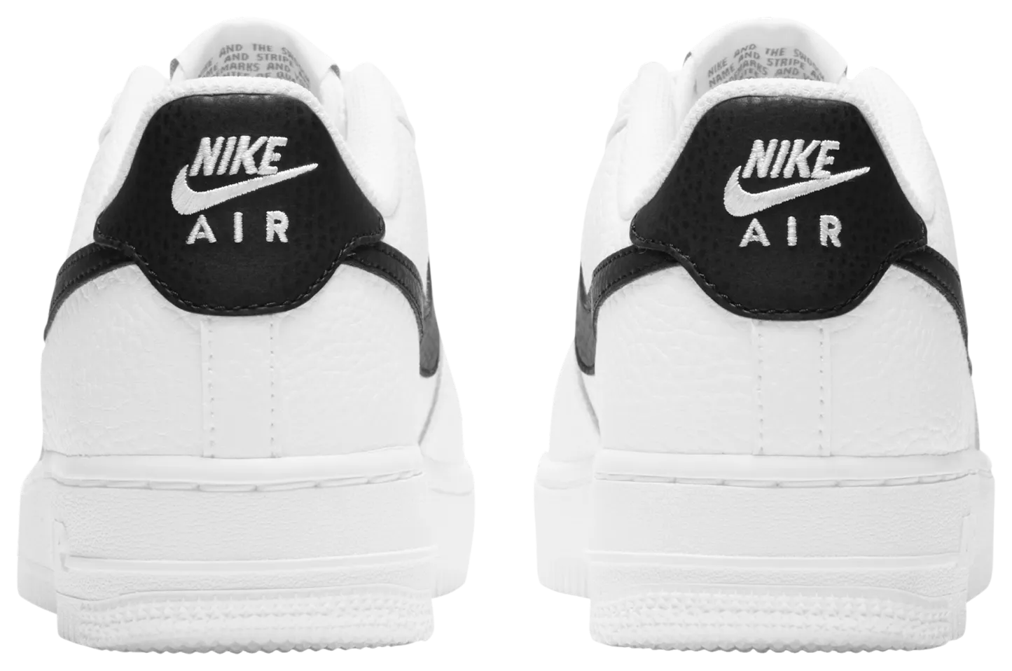 Nike Air Force 1 Low 童款 - White/Black - Image 3