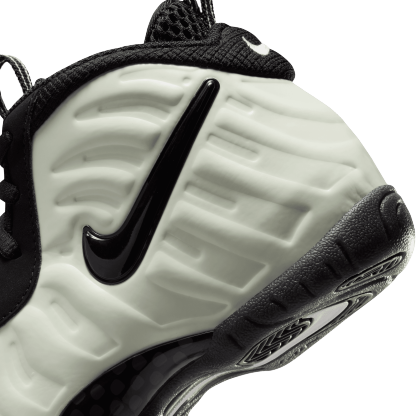 Nike Little Posite Pro 童款 - White/Black/Summit White - Image 8