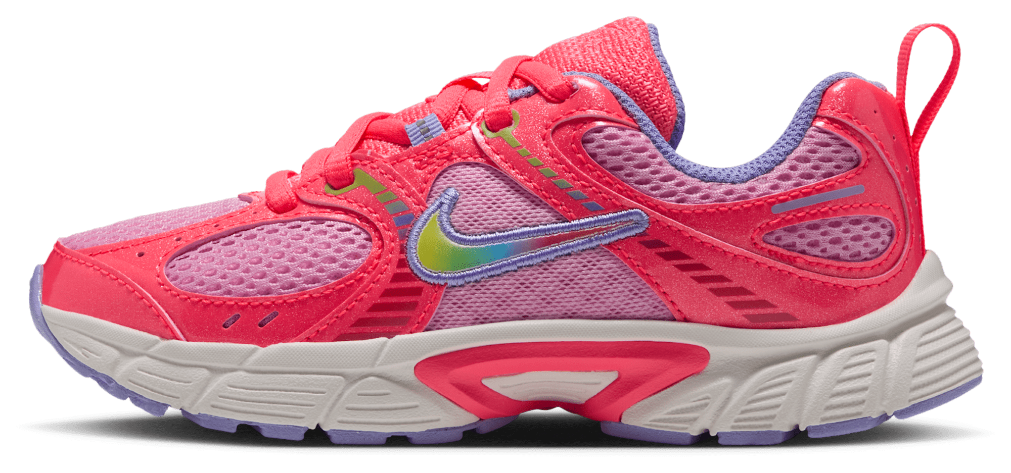 Nike V5 RNR Lace NA18 童款 - Multi/Hot Punch/Pink Rise - Image 2