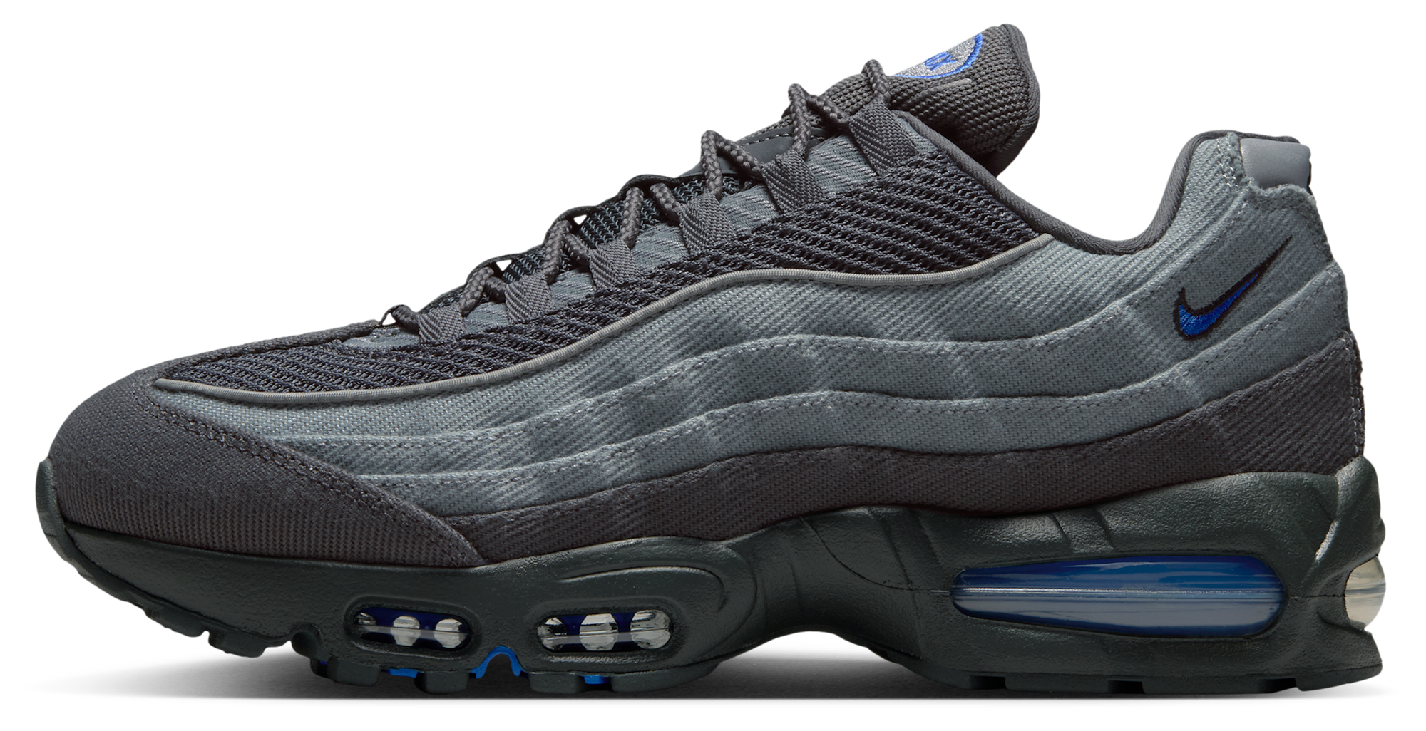 Nike Air Max 95 - Men's - Racer Blue/Anthracite/Smoke Grey - Image 2