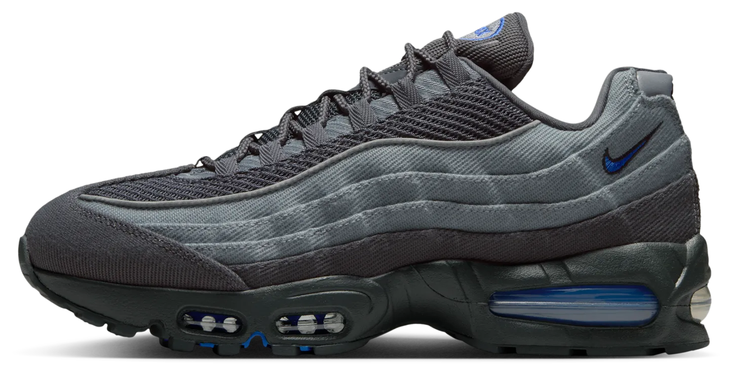 Nike Air Max 95 - Men's - Racer Blue/Anthracite/Smoke Grey - Image 2