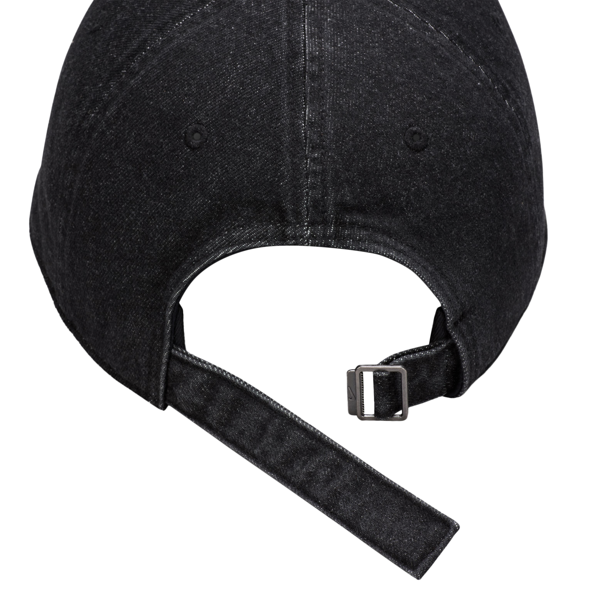 Nike Club Denim Cap - White/Black - Image 5