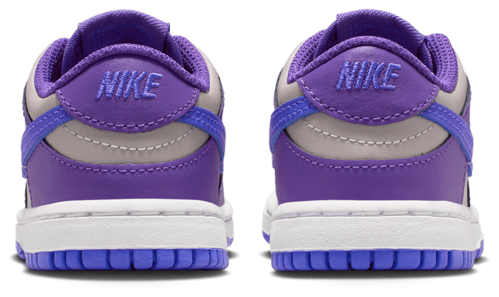 Nike Dunk Low 童款 - College Grey/Persian Violet/Wild Grape - Image 3