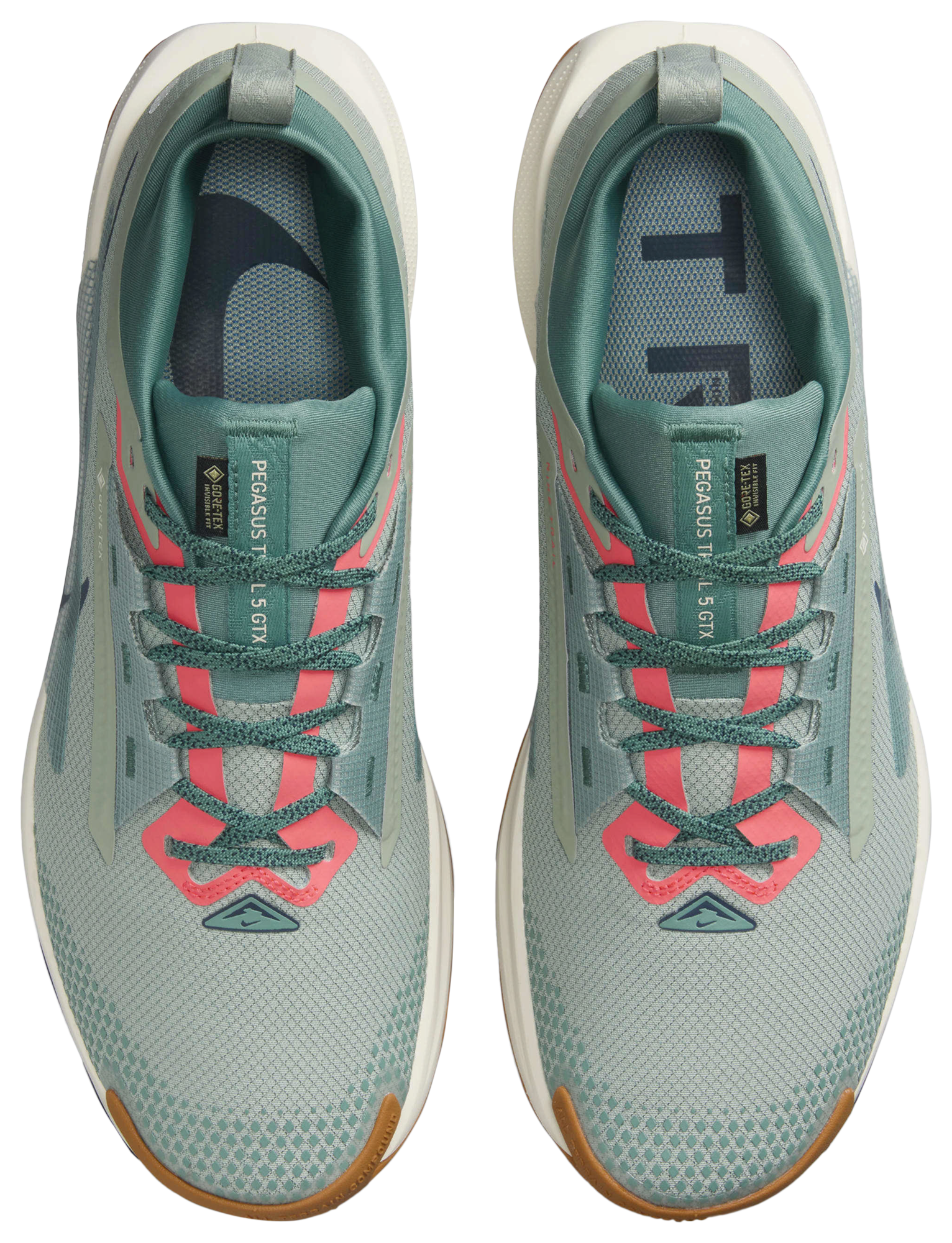 Nike Reactx Pegasus Trail 5 GTX - Armory Navy/Jade Horizon/Pale Ivory - Image 4