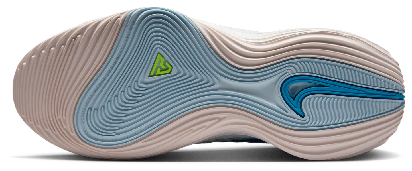 Nike Giannis Immortality 5 - Sail/Light Current Blue/Glacier Blue - Image 5