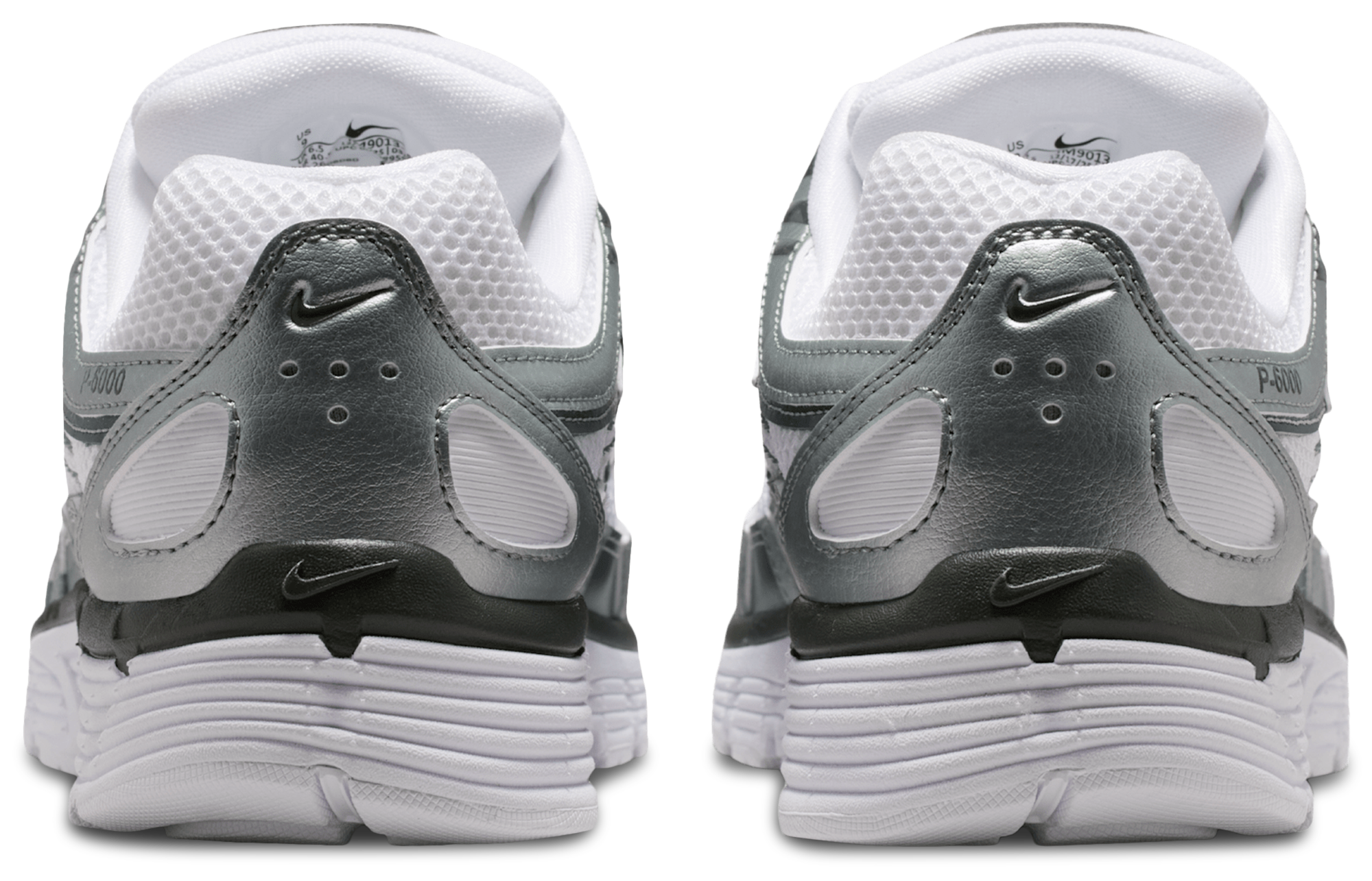 Nike P-6000 - White/White/Mica Green - Image 3