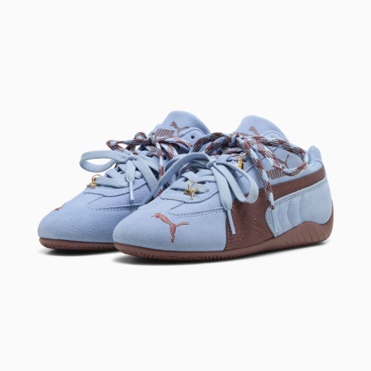 Speedcat Charmies Big Kids' Sneakers - Chambray Blue-Rich Cocoa - 4