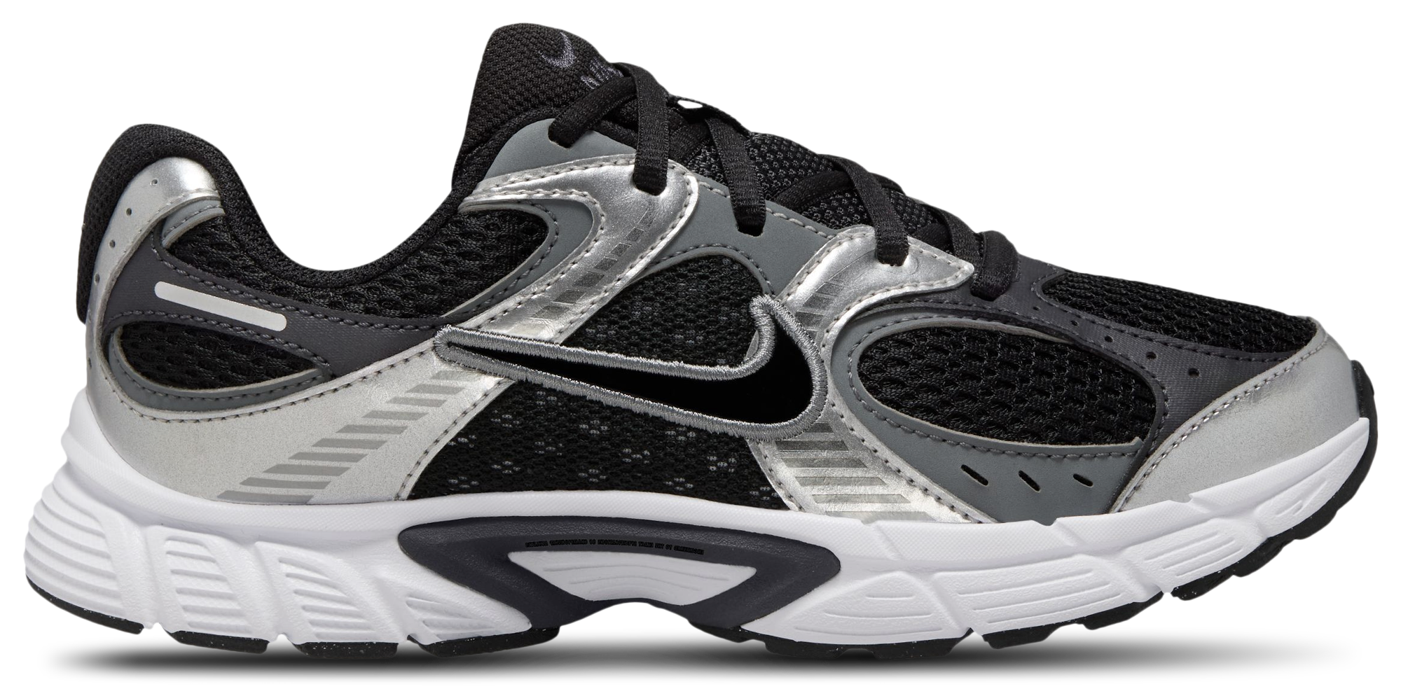 Nike V5 RNR 童款 - Black/White/Silver - Image 1