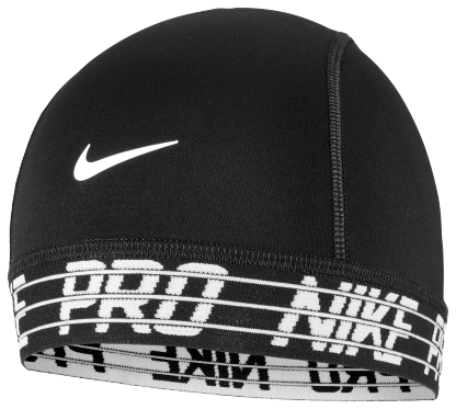 Nike Pro Dri-Fit Skull Cap 4.0 - White/Black - Image 1