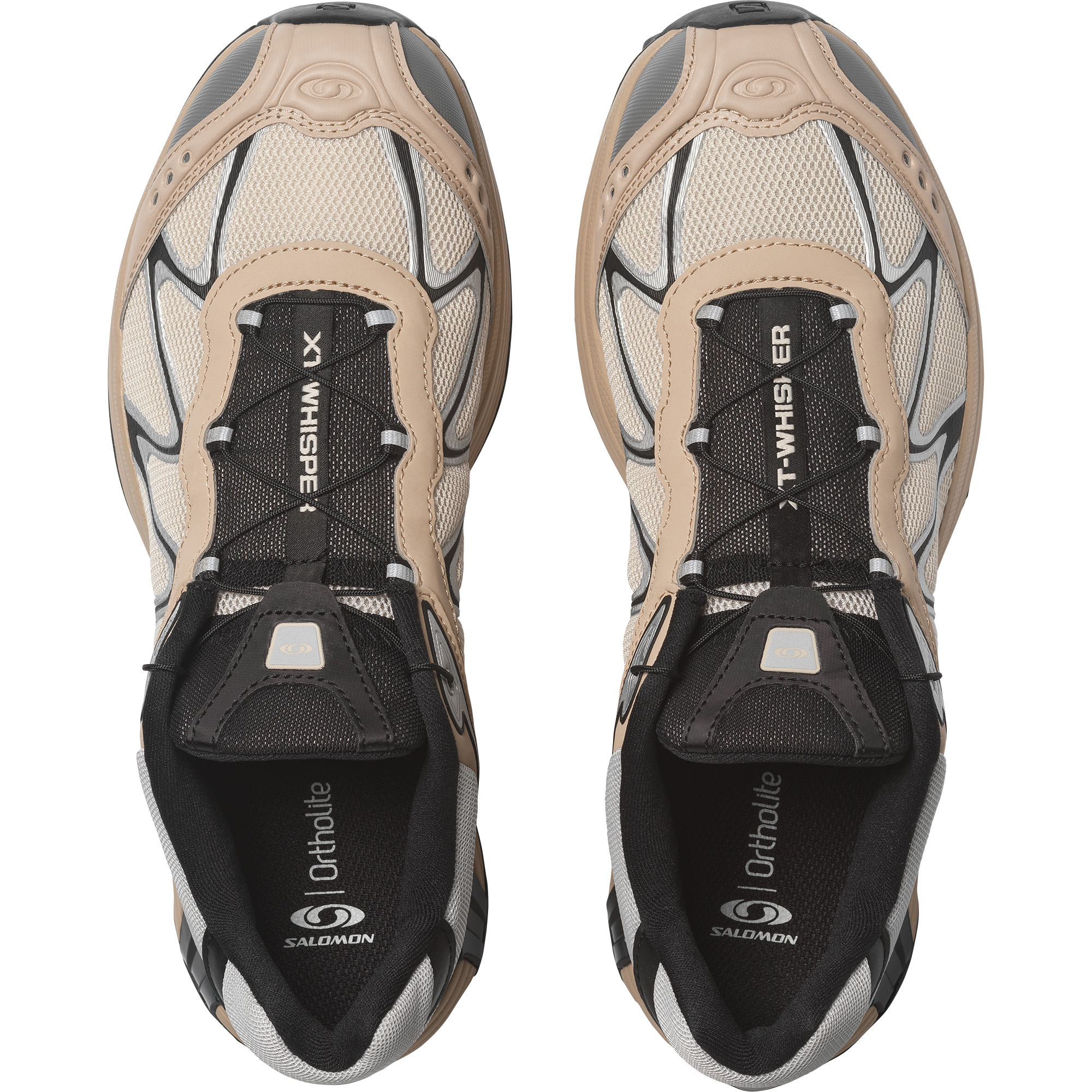 Salomon XT-WHISPER - Black / Almond Milk / Ftw Silver - View 2