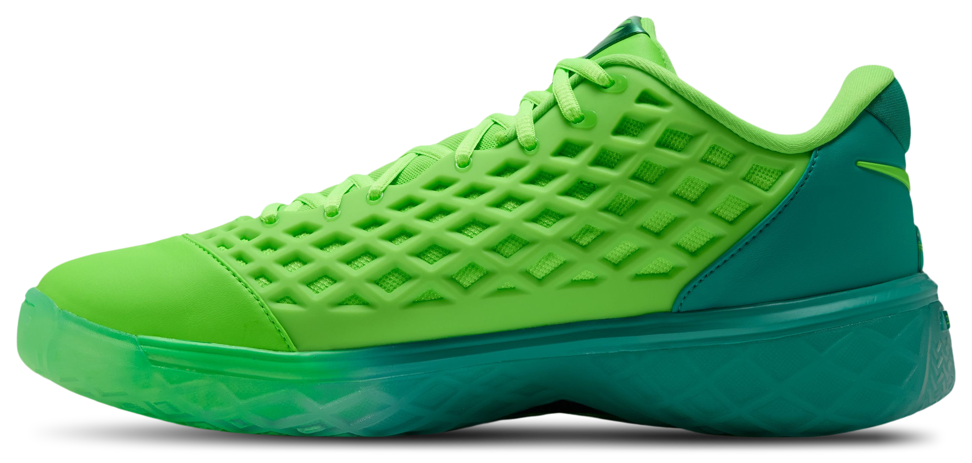 Nike Kobe III Low Protro - Red Plum/Pink Flash/Electric Green - Image 2