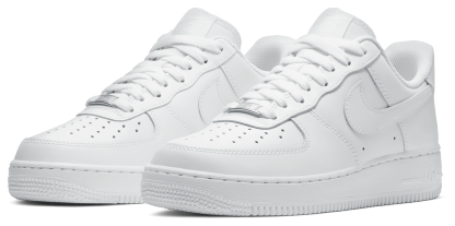 Nike Air Force 1 '07 LE Low - White/White - Image 6