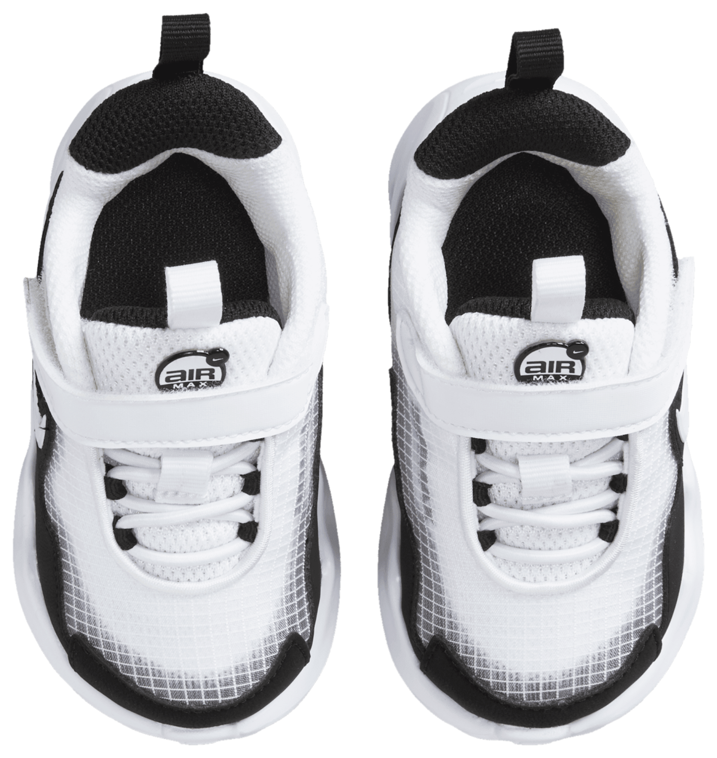 Nike Air Max Nova 童款 - Black/White/White - Image 4