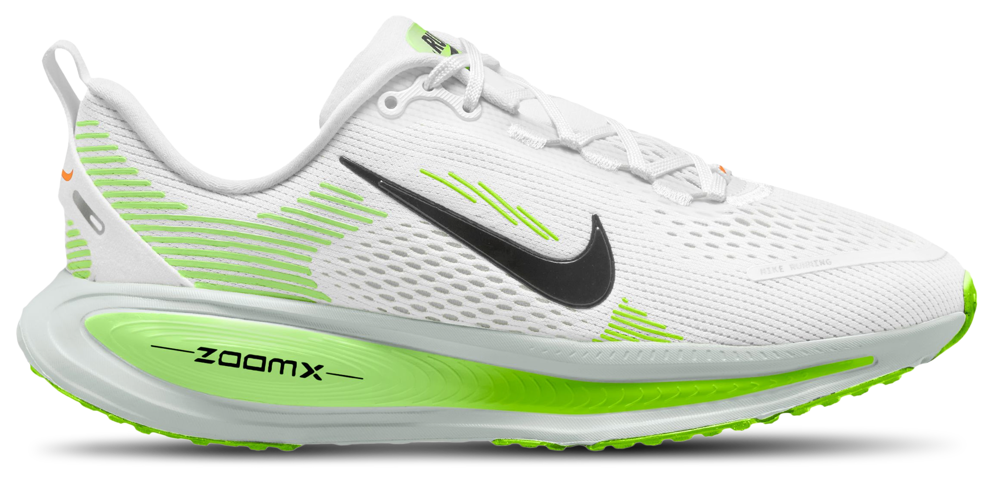 Nike Vomero 18 童款 - White/Volt/Black - Image 1