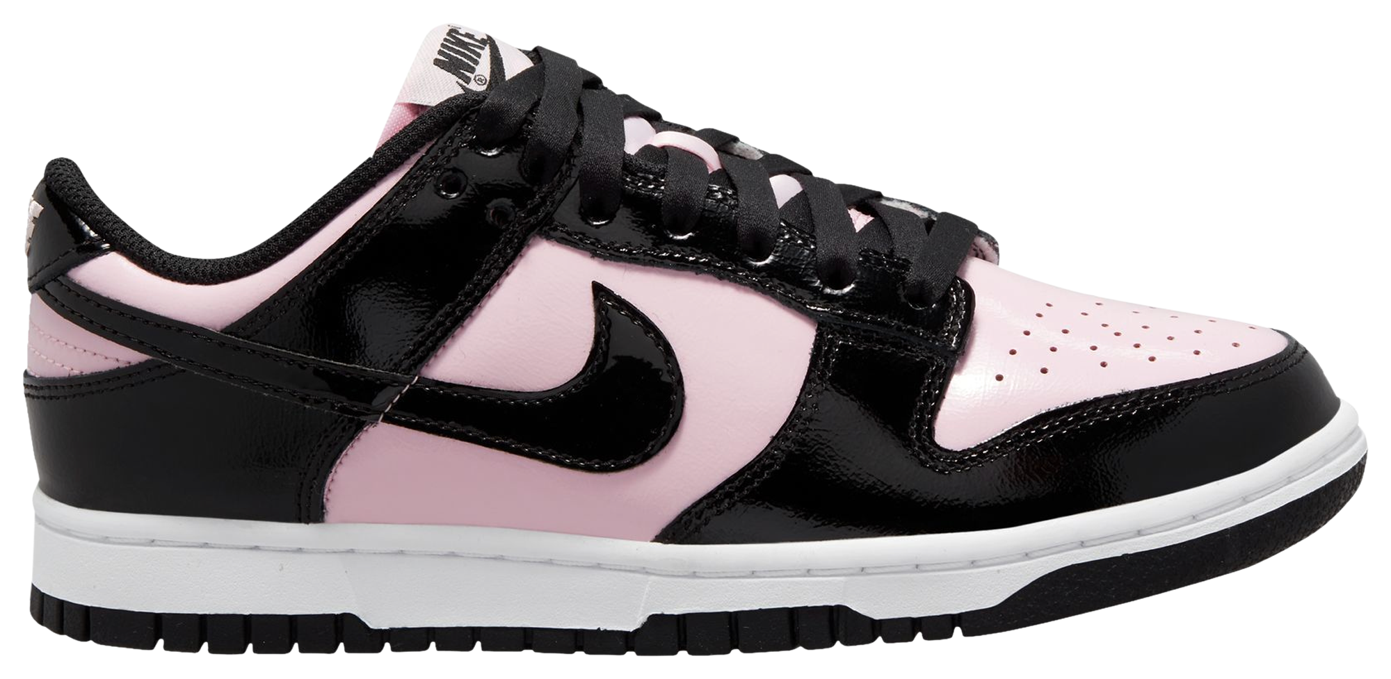 Nike Dunk Low - Black/Pink/White - Image 1